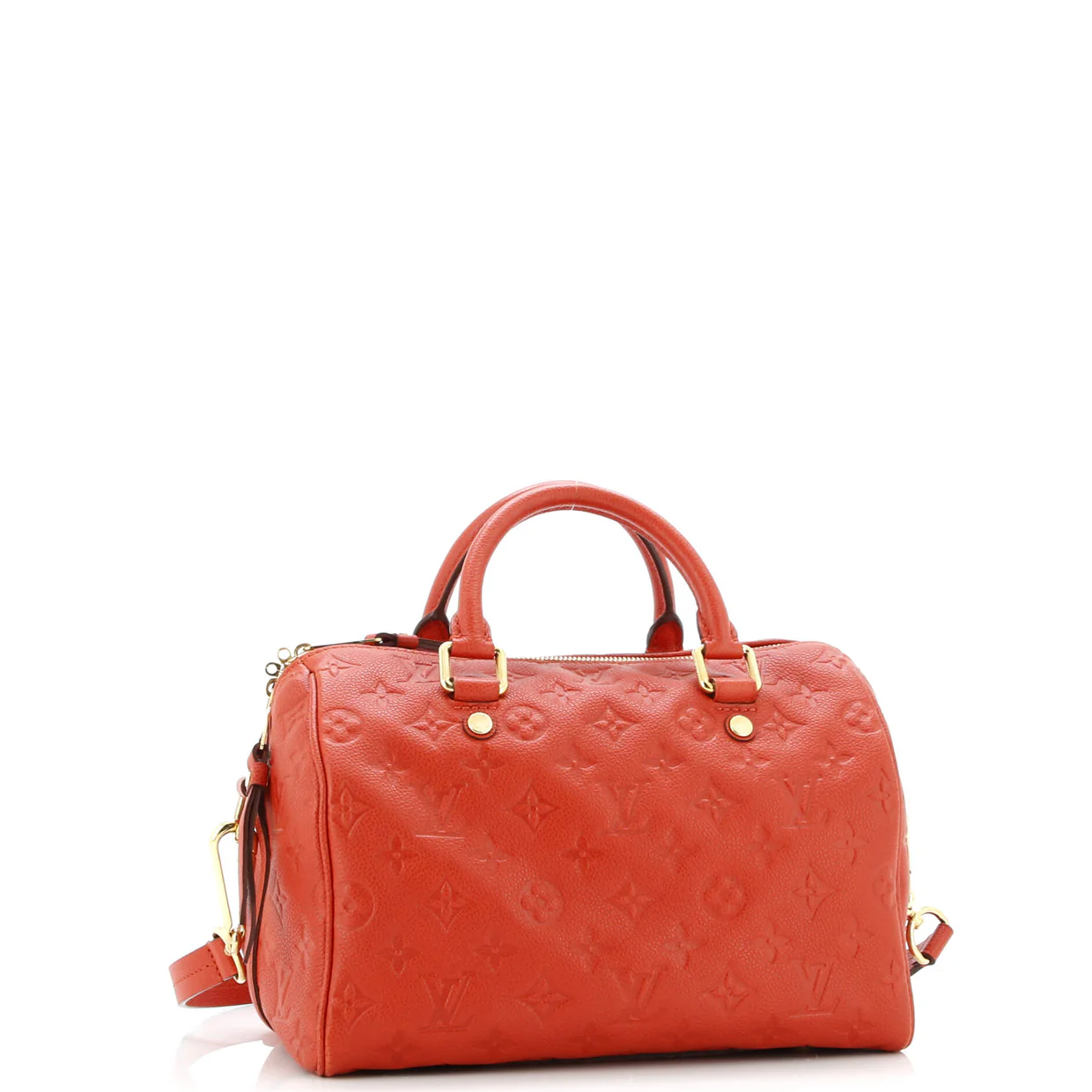 Speedy Bandouliere Bag Monogram Empreinte Leather 25 - Deep Luxury