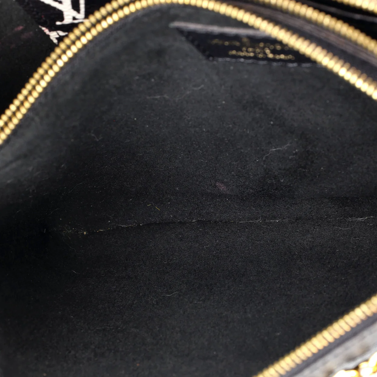 Double Zip Pochette Limited Edition Jungle Monogram Giant - Deep Luxury