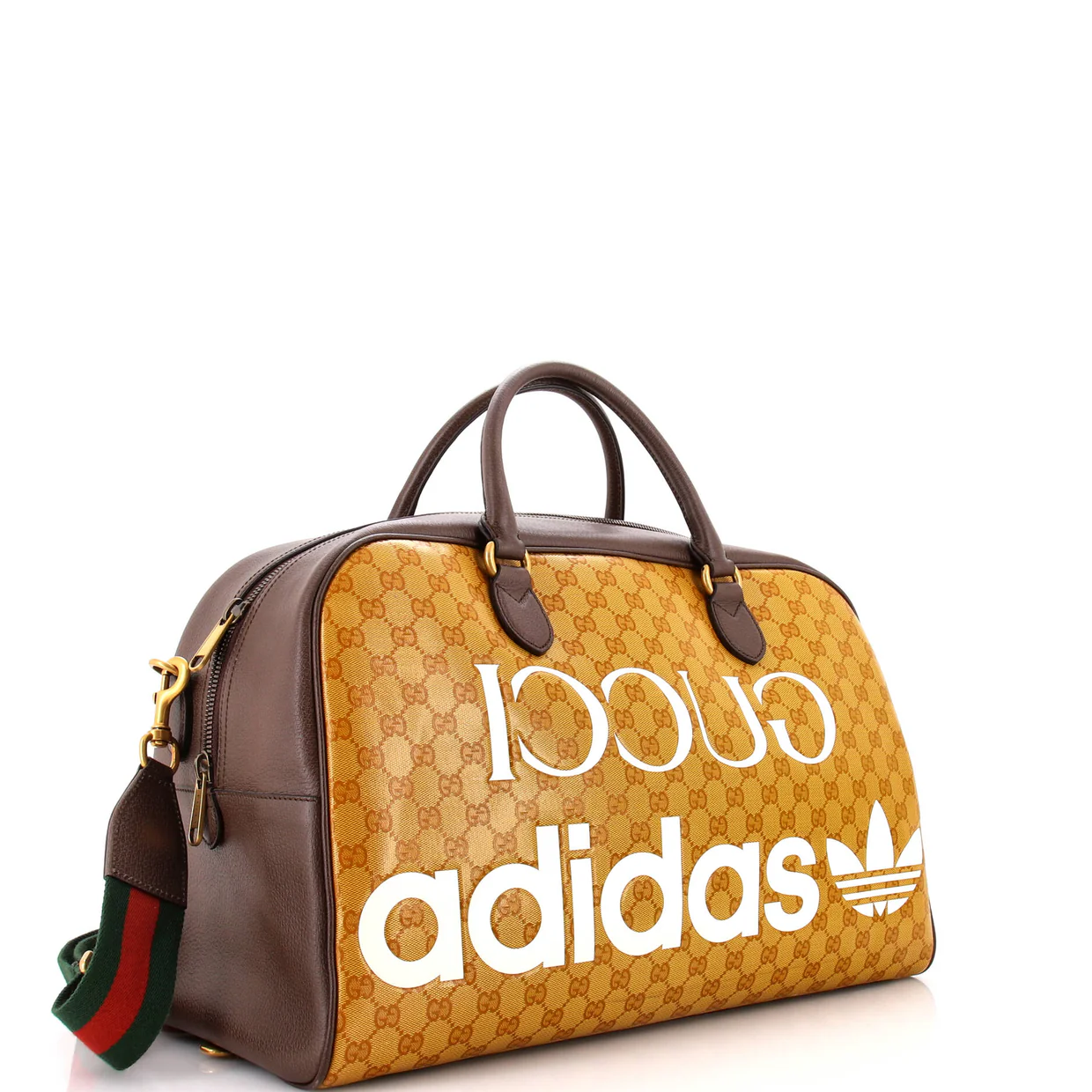 x adidas Duffle Bag GG Coated Canvas Large - Deep Luxury