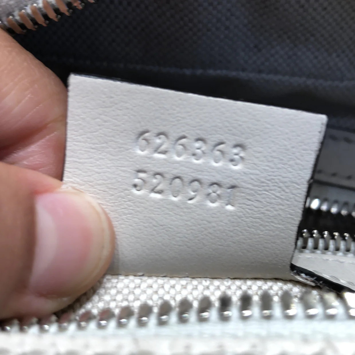 Square Shoulder Bag GG Embossed Perforated Leather - Deep Luxury