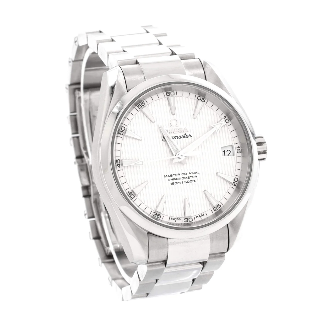 Seamaster Aqua Terra 150M Co-Axial Chronometer Automatic Watch Stainless Steel 38 - Deep Luxury