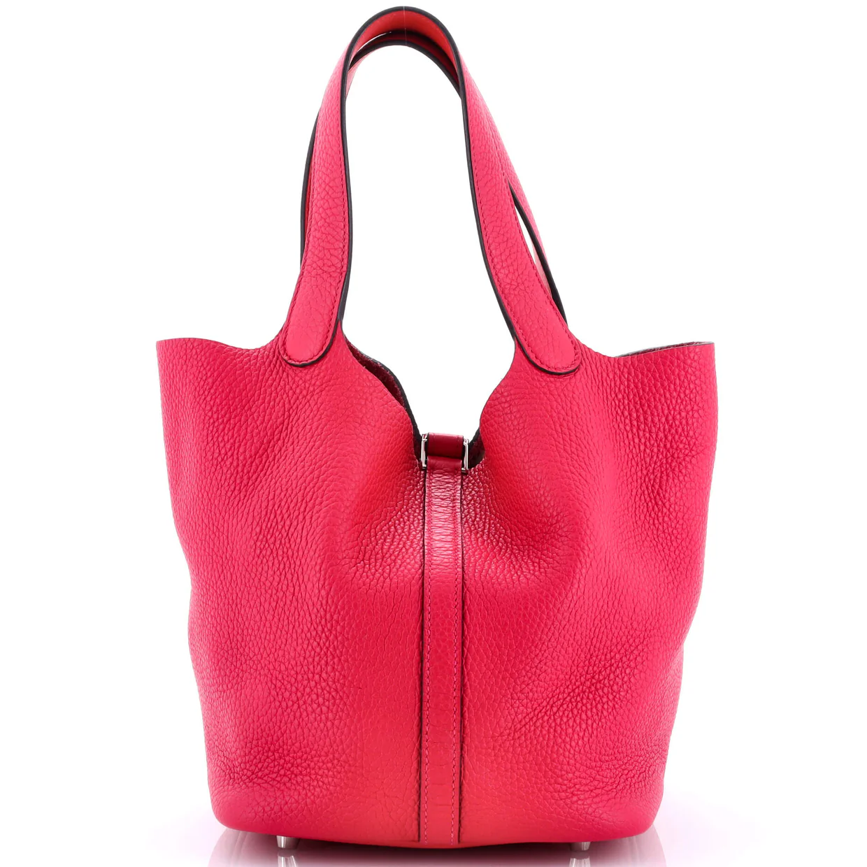 Eclat Picotin Lock Bag Clemence with Swift MM - Deep Luxury