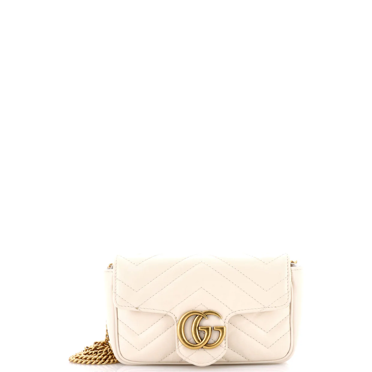 GG Marmont Flap Bag Matelasse Leather Super Mini - Deep Luxury