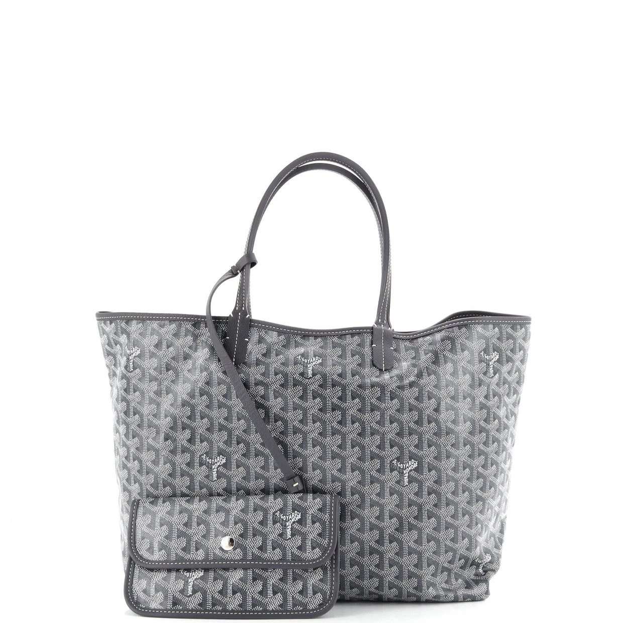 Saint Louis Tote Printed Coated Canvas PM - Deep Luxury