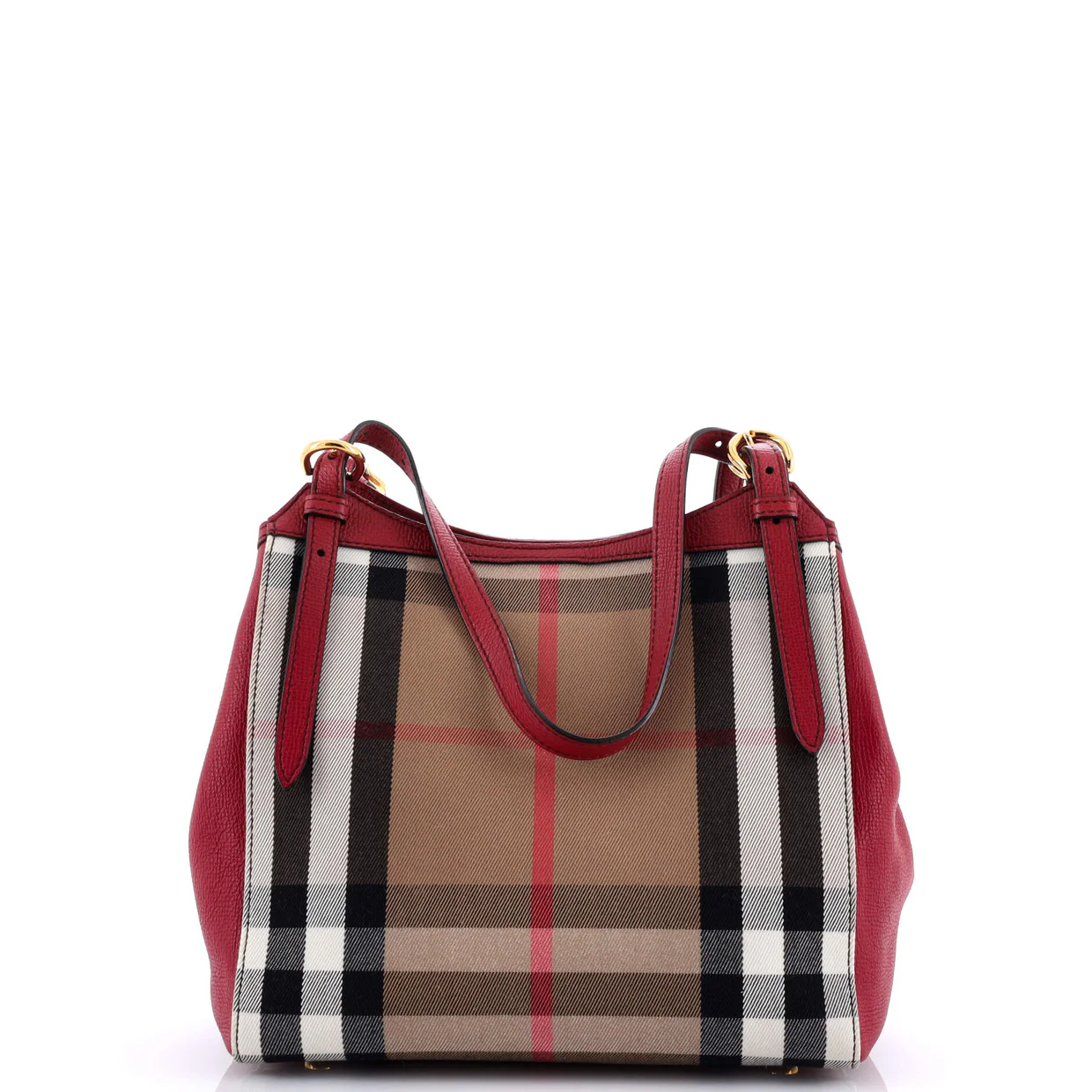 Canterbury Tote House Check Canvas Small - Deep Luxury