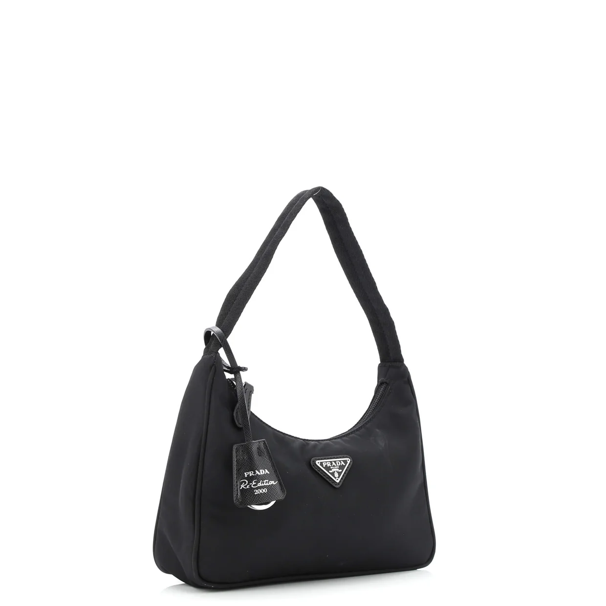Re-Edition 2000 Hobo Tessuto Mini - Deep Luxury