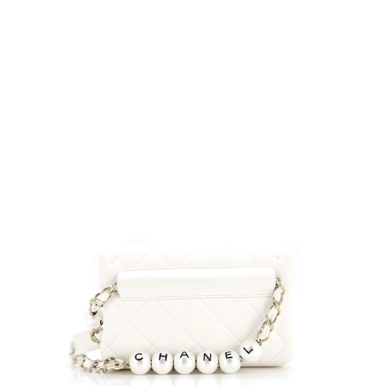 My Precious Pearls Waist Bag Quilted Lambskin Mini - Deep Luxury