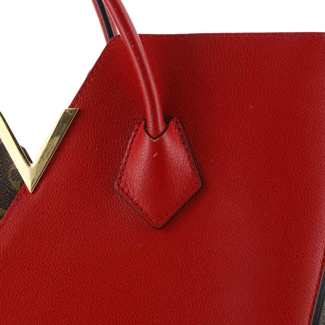 Kimono Handbag Monogram Canvas and Leather MM - Deep Luxury