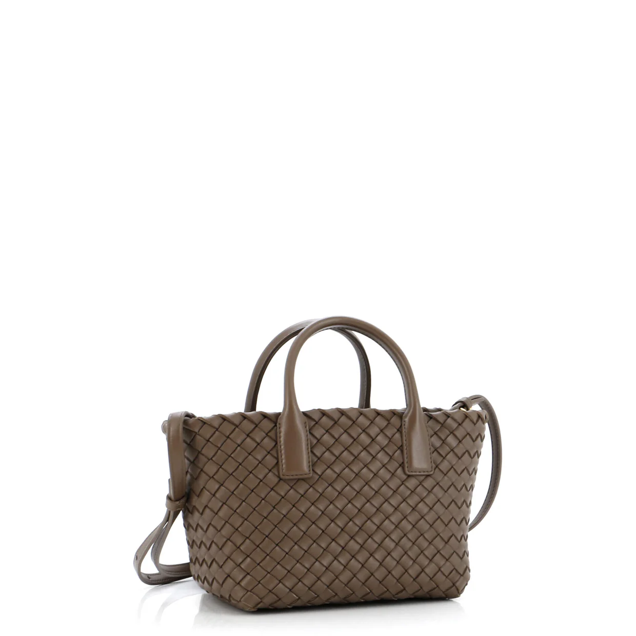 Cabat Tote Intrecciato Nappa Mini - Deep Luxury
