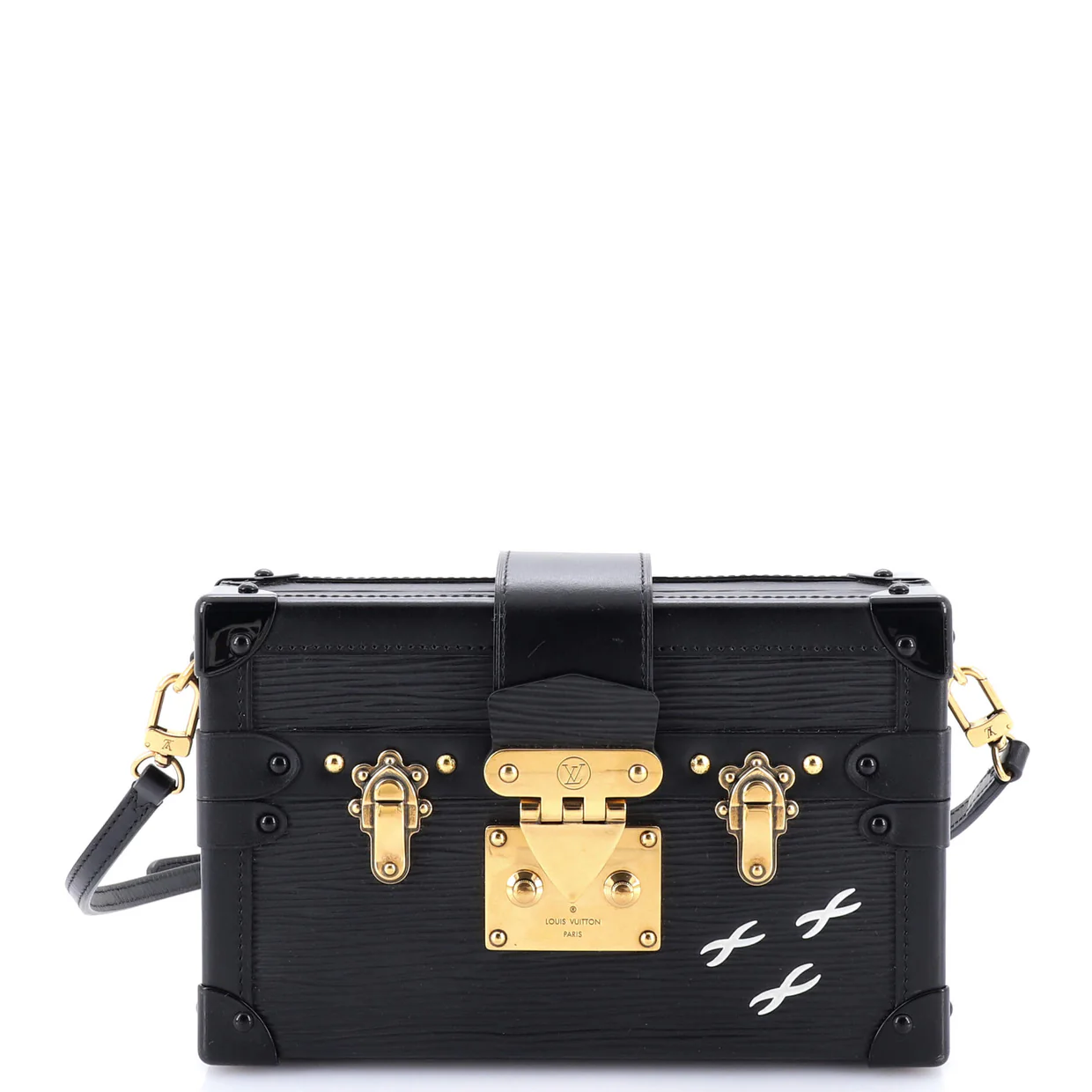 Petite Malle Handbag Epi Leather - Deep Luxury