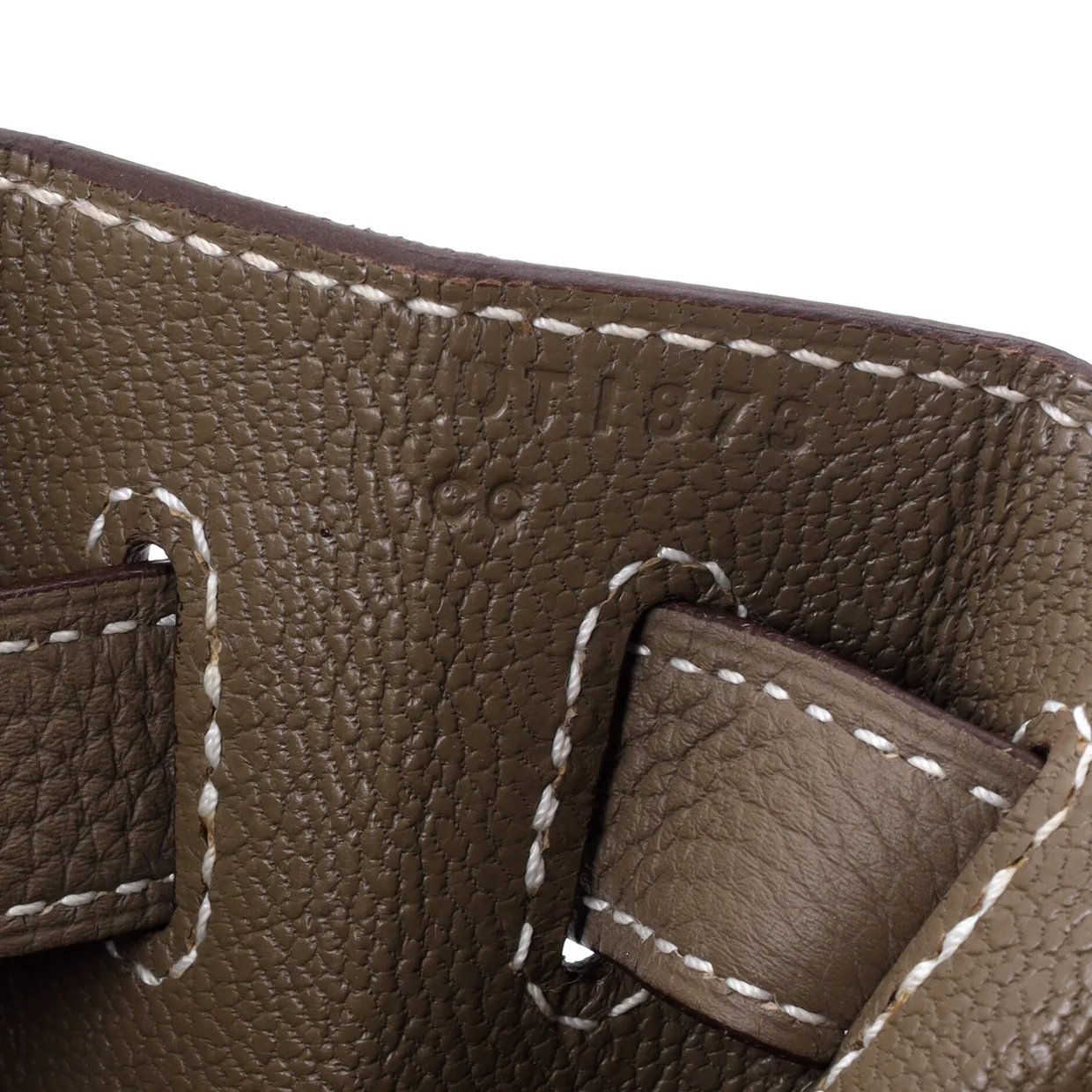 Kelly Handbag Grey Togo with Palladium Hardware 28 - Deep Luxury