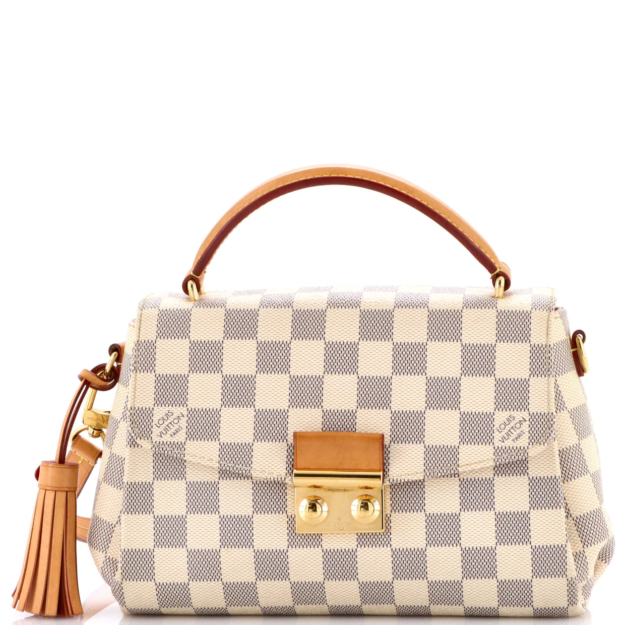 Croisette Handbag Damier - Deep Luxury
