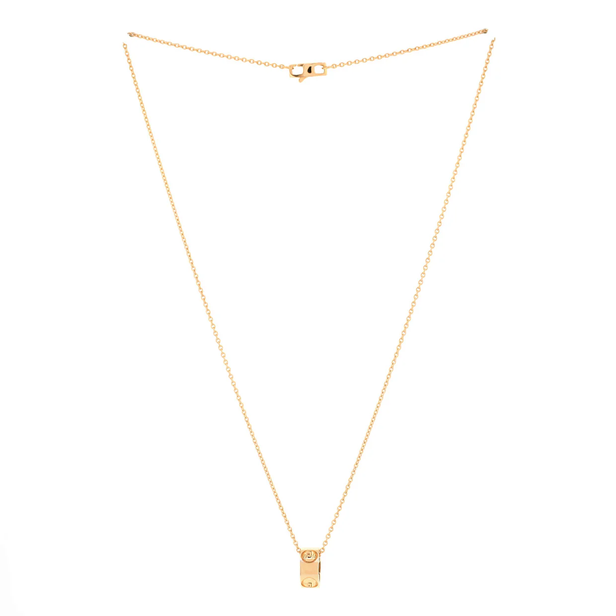 Empreinte Pendant Necklace 18K Rose Gold - Deep Luxury