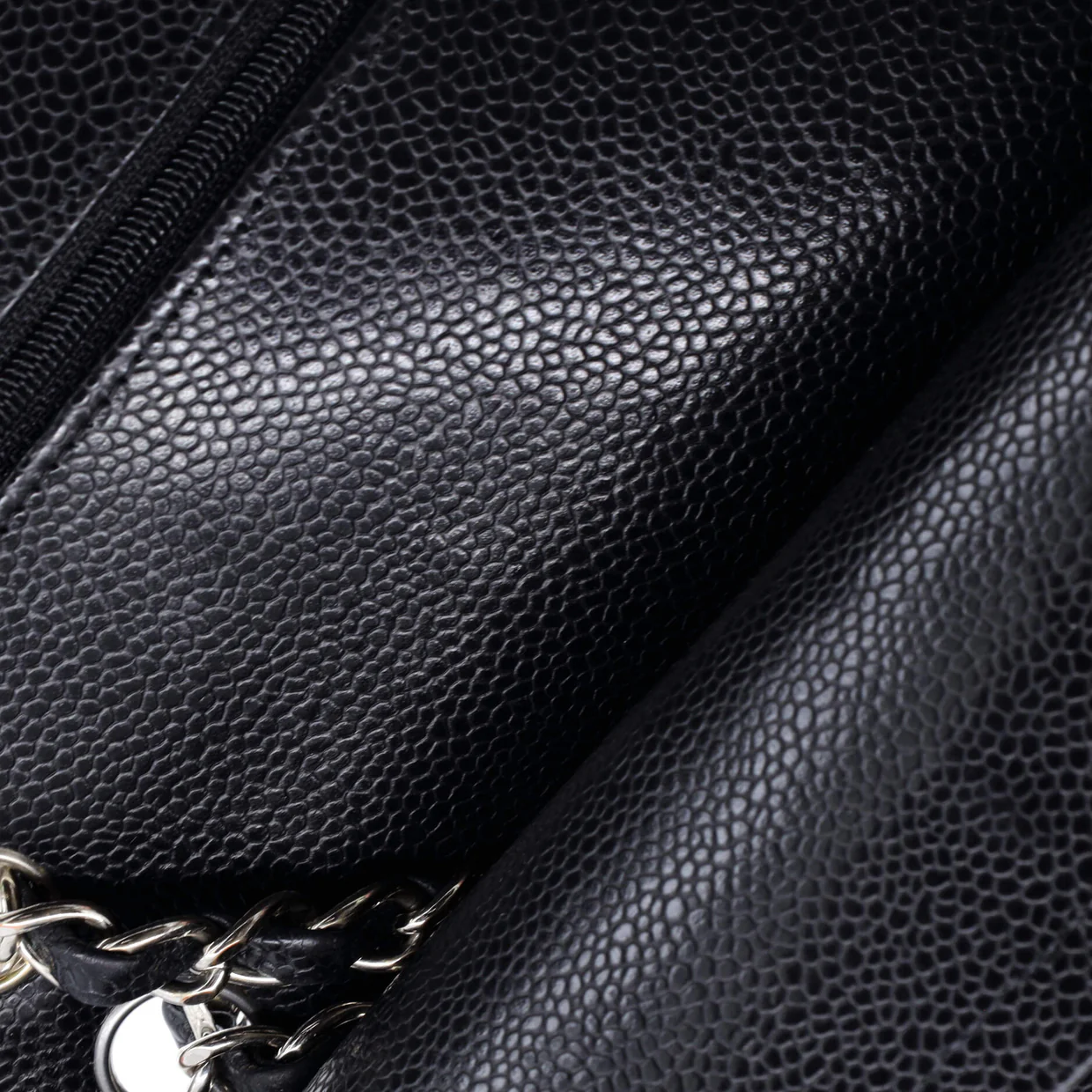 Classic Double Flap Bag Quilted Caviar Small - Deep Luxury