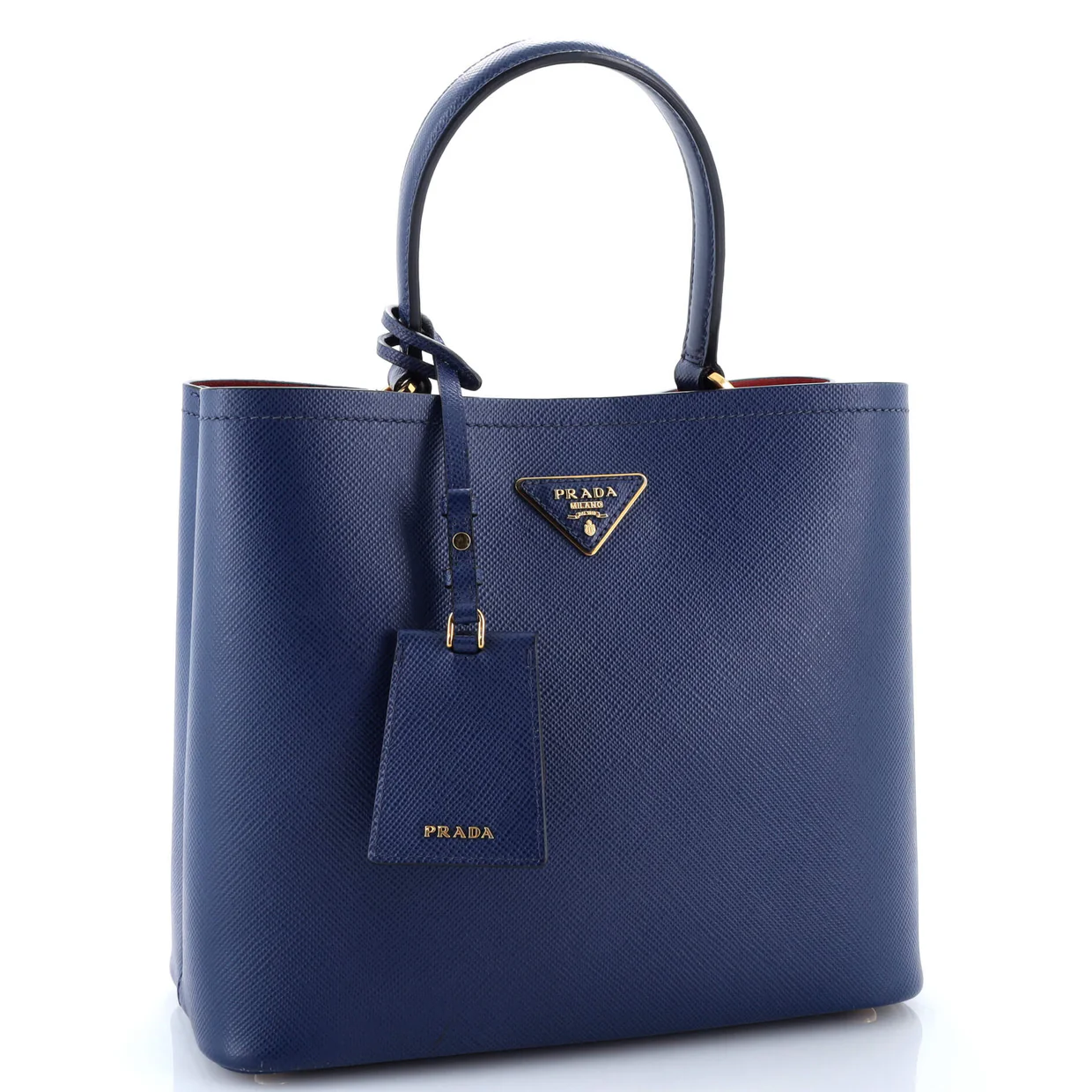 Panier Bucket Bag Saffiano Leather Large - Deep Luxury