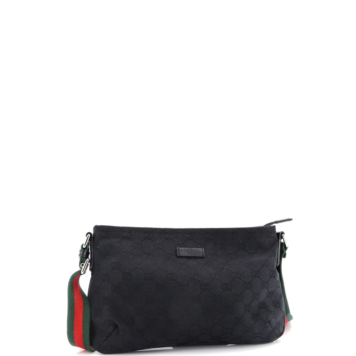 Web Strap Messenger Bag GG Canvas Small - Deep Luxury