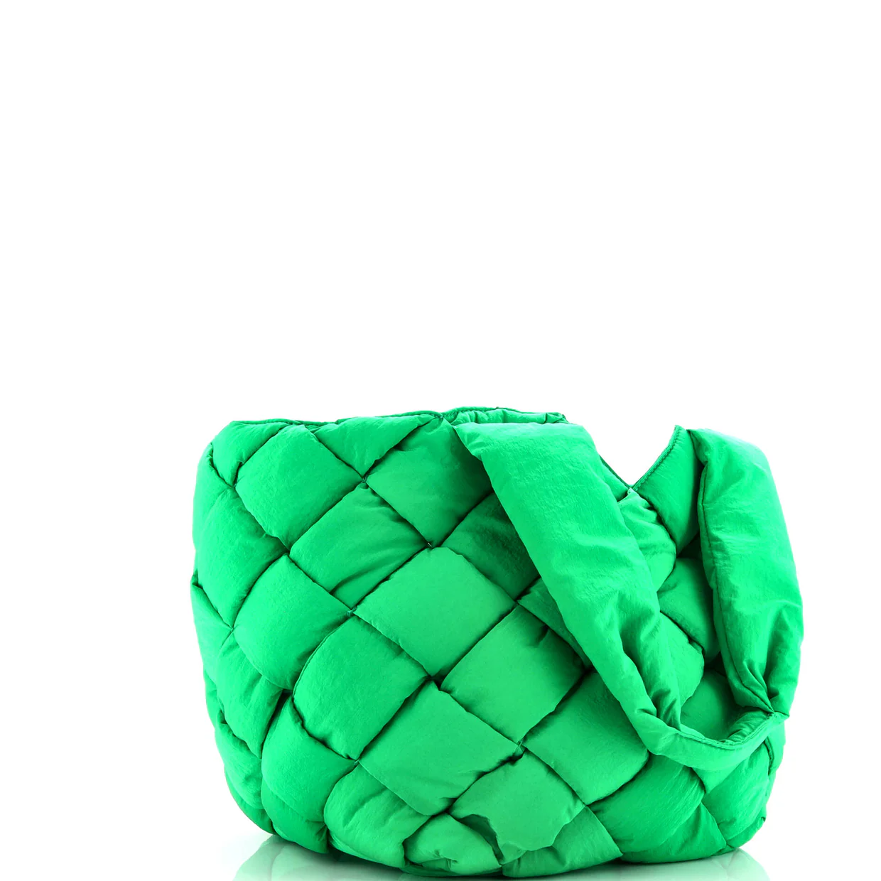 Cassette Paper Tote Intrecciato Nylon - Deep Luxury