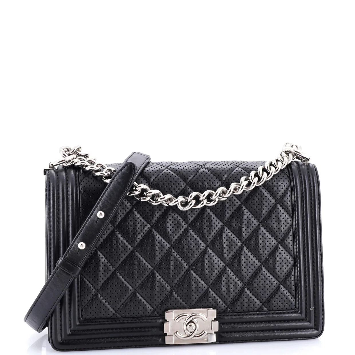 Boy Flap Bag Quilted Calfskin New Medium - Deep Luxury