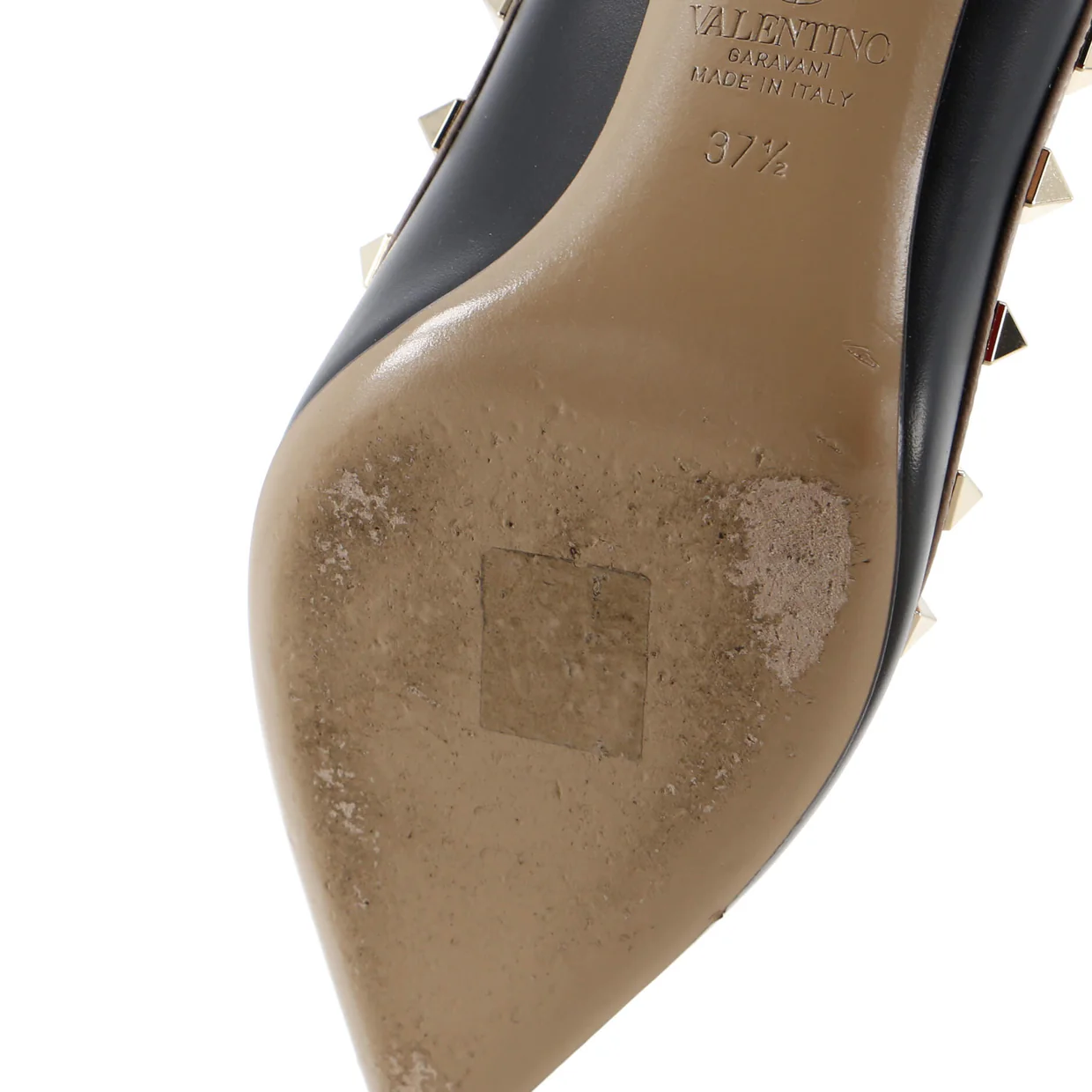 Women's Rockstud Pumps Leather - Deep Luxury