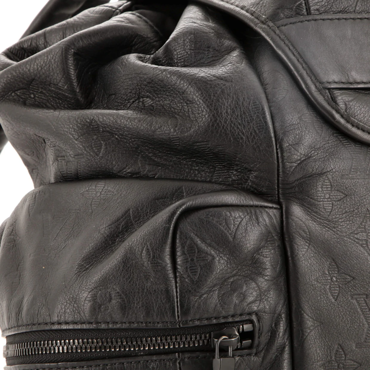 Discovery Backpack Monogram Shadow Leather - Deep Luxury