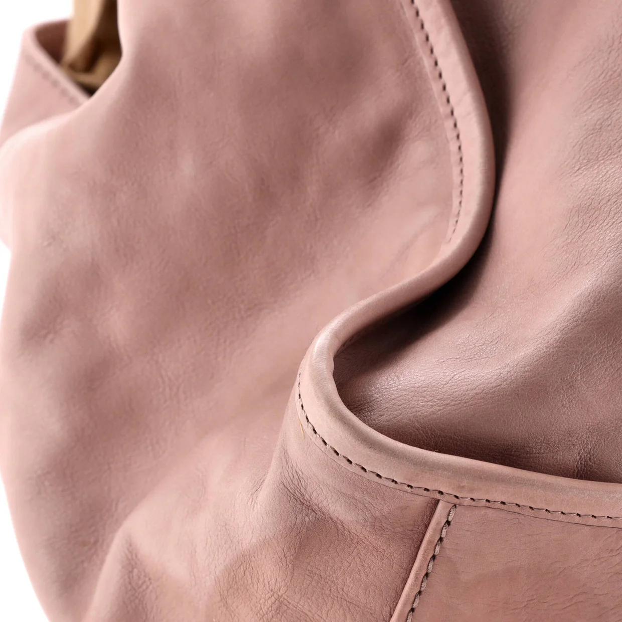 Soft Stirrup Tote Leather Medium - Deep Luxury