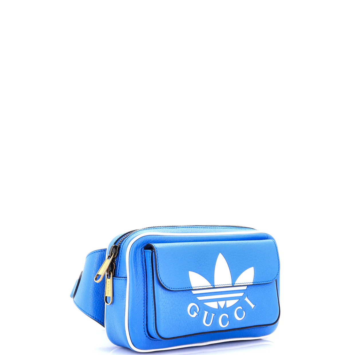 x adidas Zip Belt Bag Leather - Deep Luxury