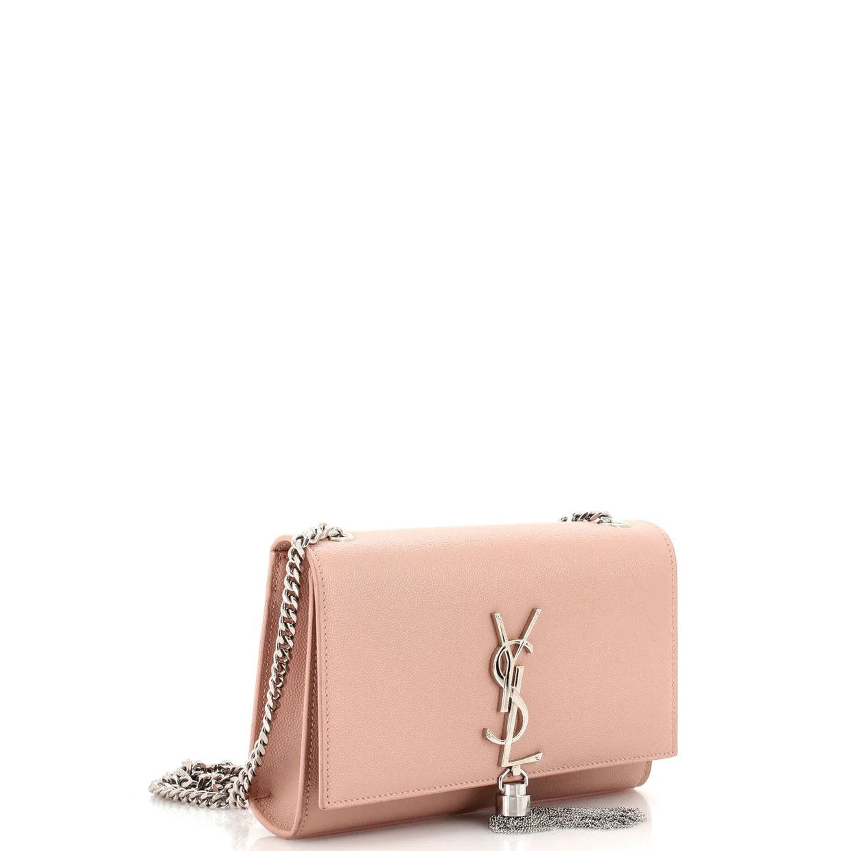 Classic Monogram Tassel Crossbody Bag Grainy Leather Small - Deep Luxury