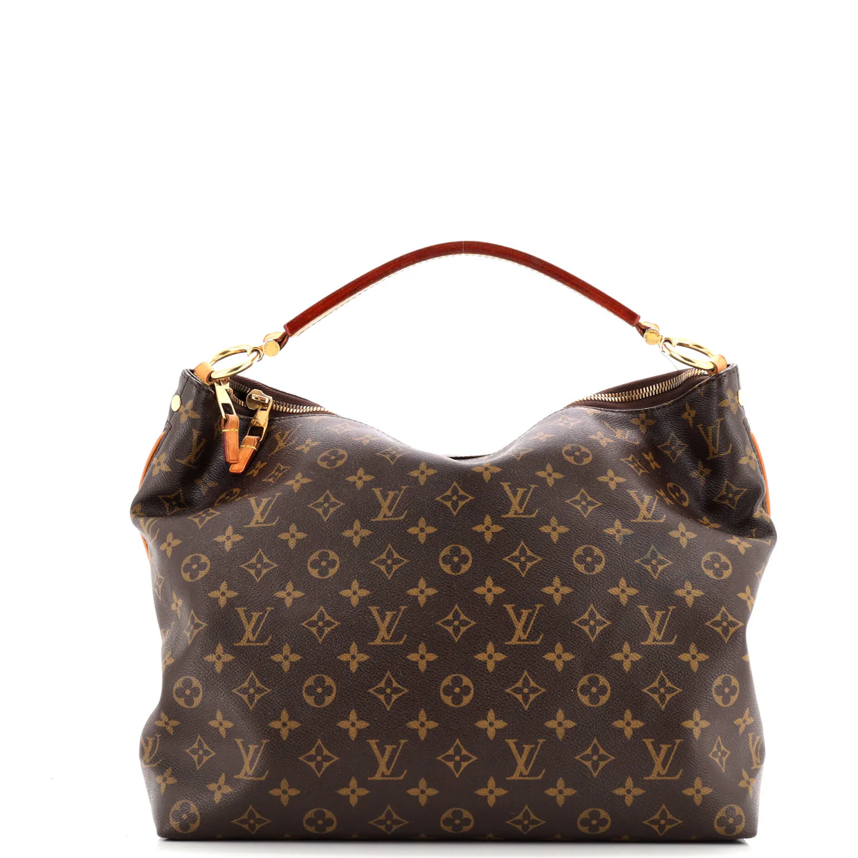 Sully Handbag Monogram Canvas MM - Deep Luxury