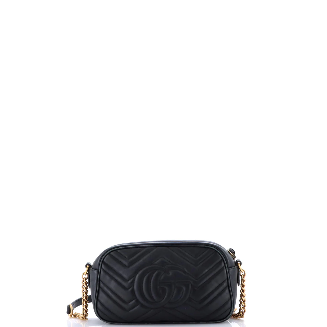 GG Marmont Shoulder Bag Matelasse Leather Small - Deep Luxury