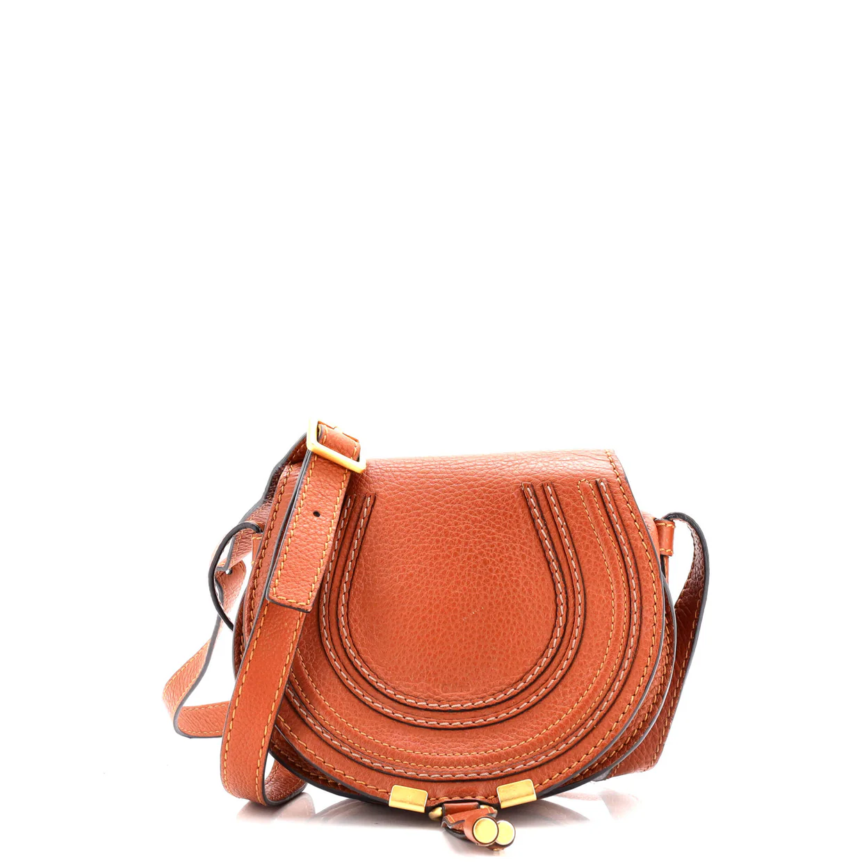Marcie Crossbody Bag Leather Small - Deep Luxury