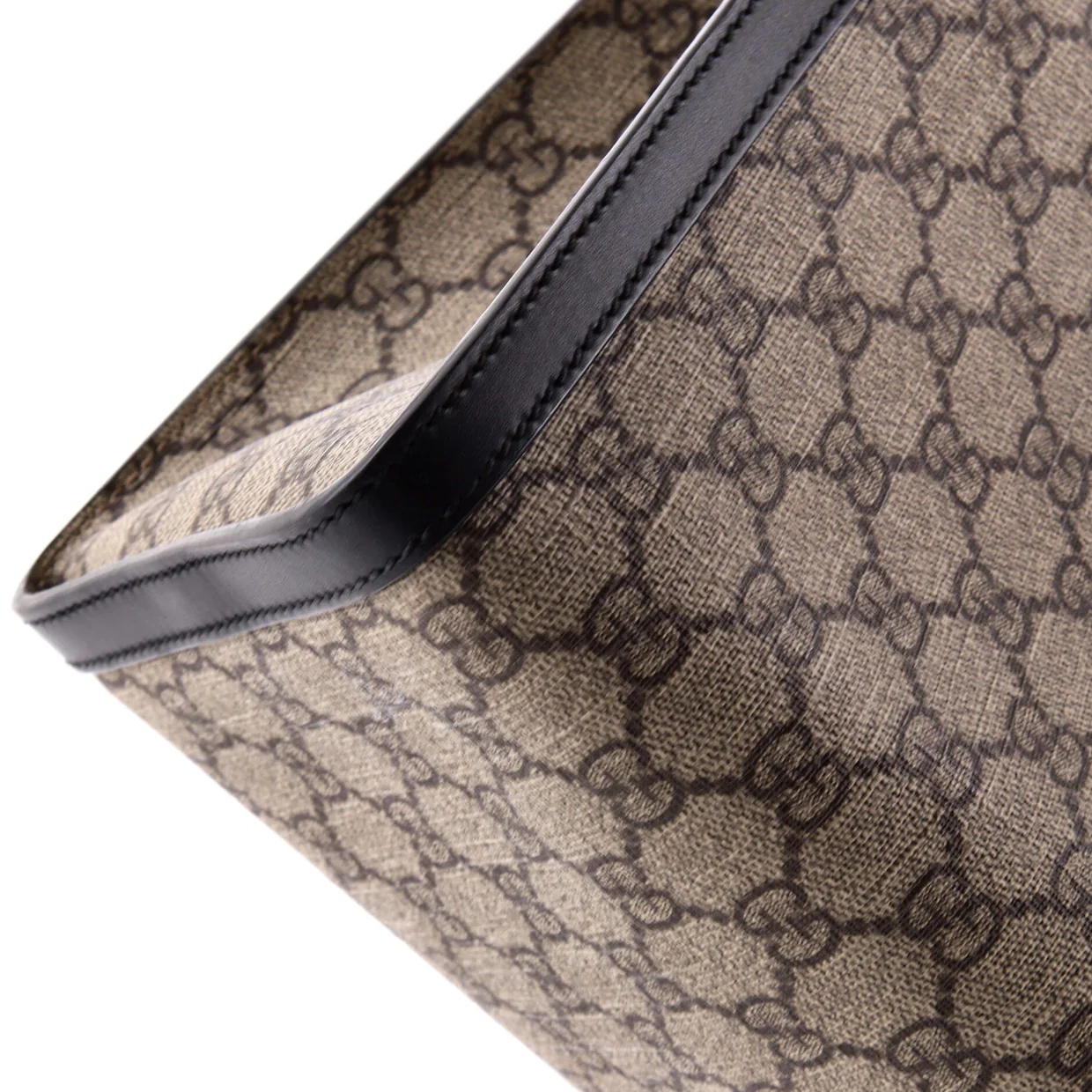 Padlock Chain Tote GG Coated Canvas with Leather Medium - Deep Luxury