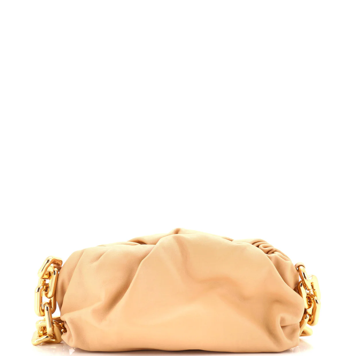 The Chain Pouch Leather Teen - Deep Luxury