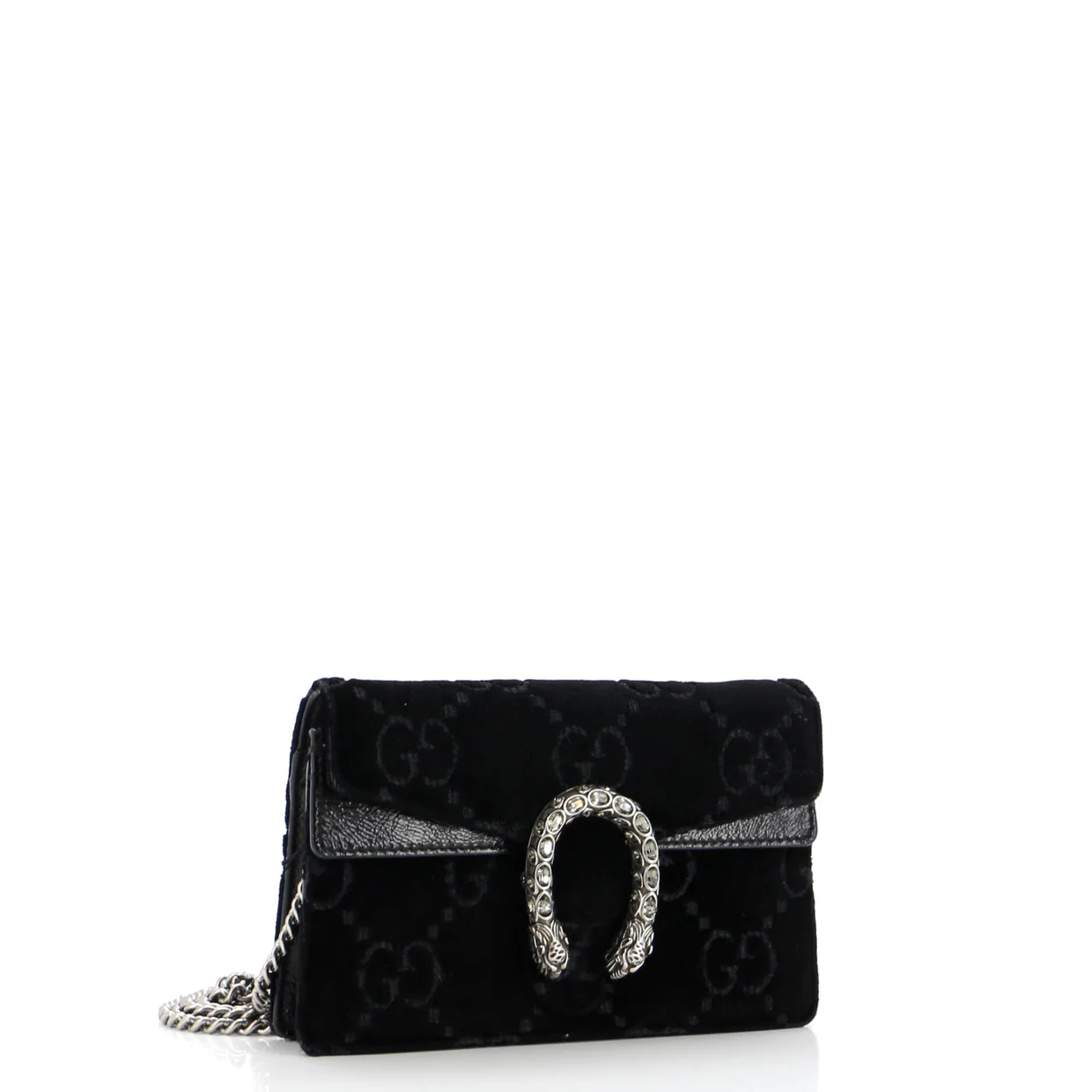 Dionysus Bag GG Velvet Super Mini - Deep Luxury