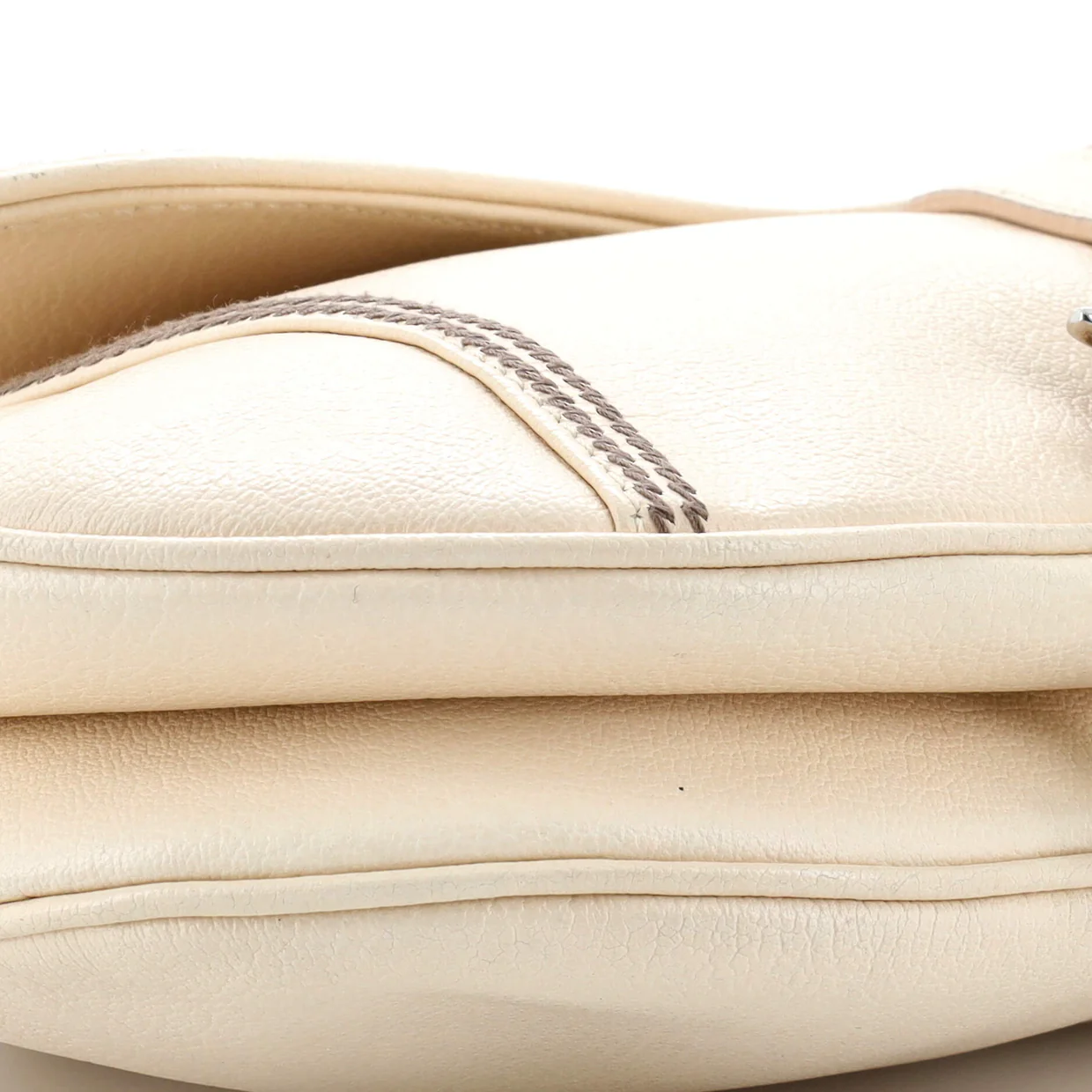 Saddle Handbag Leather Medium - Deep Luxury