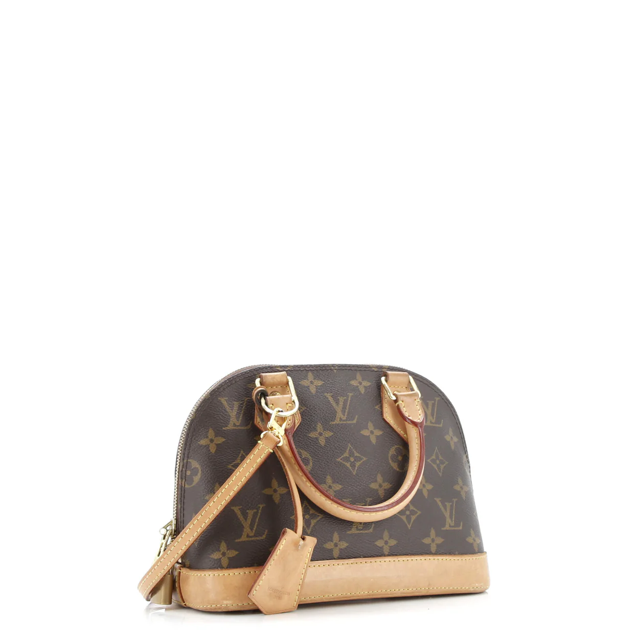 Alma Handbag Monogram Canvas BB - Deep Luxury