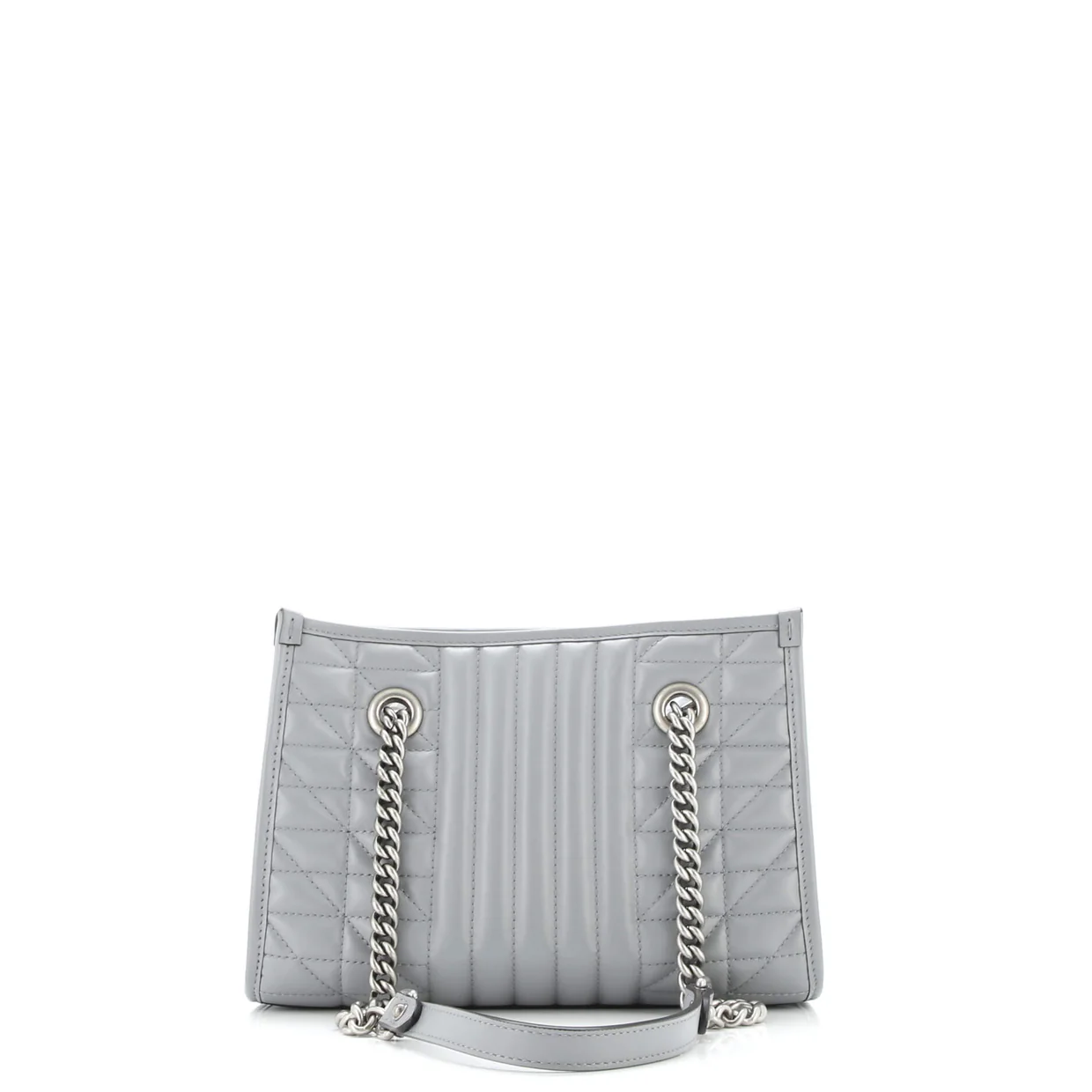 GG Marmont Aria Chain Shopping Tote Mixed Matelasse Leather Small - Deep Luxury