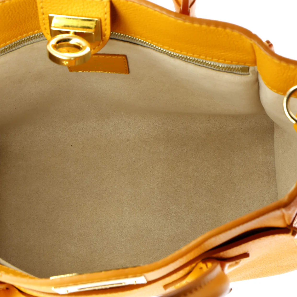 On My Side Tote Mahina Leather PM - Deep Luxury