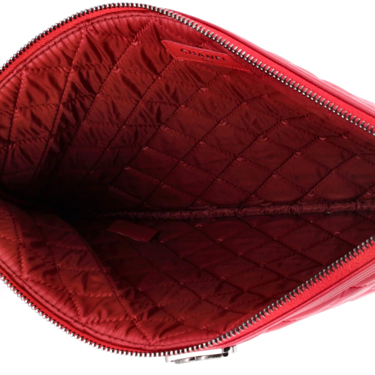 Boy O Case Clutch Quilted Lambskin Medium - Deep Luxury