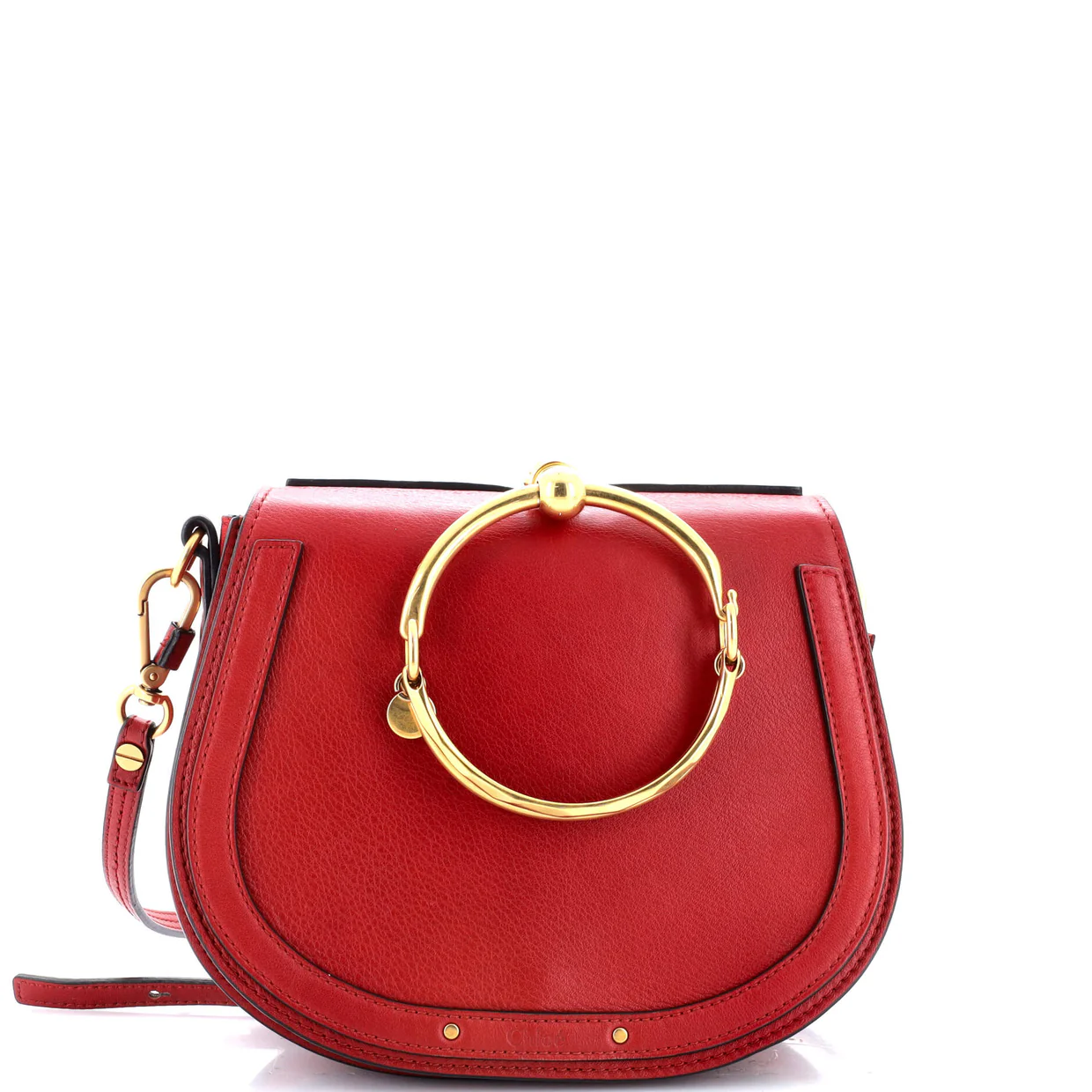 Nile Crossbody Bag Leather Medium - Deep Luxury