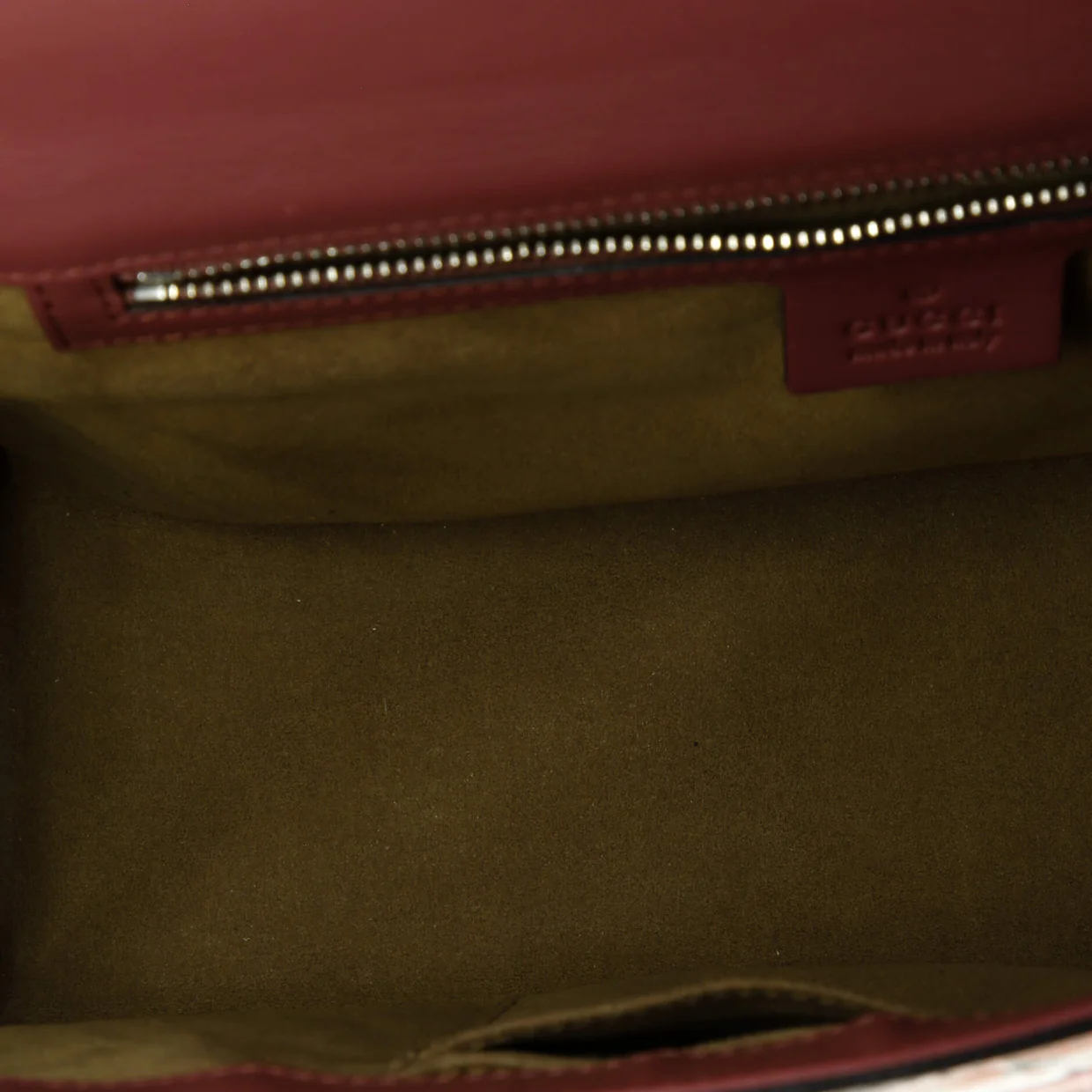 Padlock Shoulder Bag Blooms Print GG Coated Canvas Medium - Deep Luxury