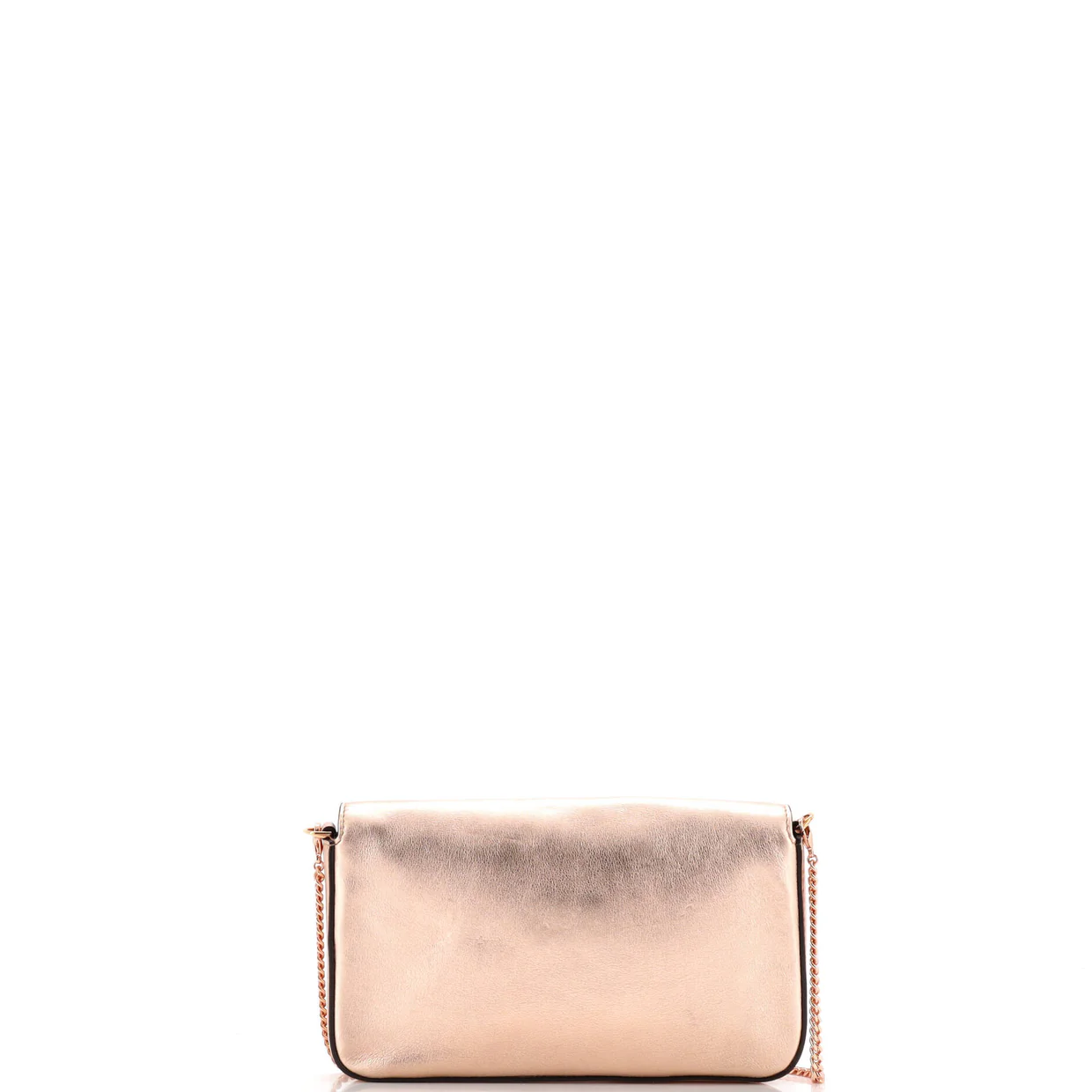 F Is Fendi Envelope Chain Clutch Leather Small - Deep Luxury