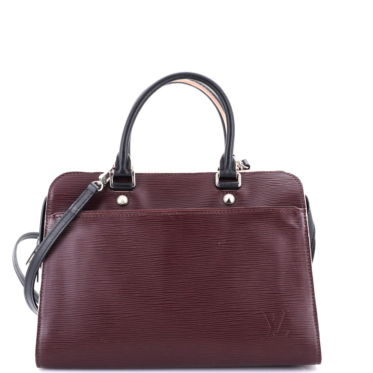 Vaneau Handbag Epi Leather MM - Deep Luxury