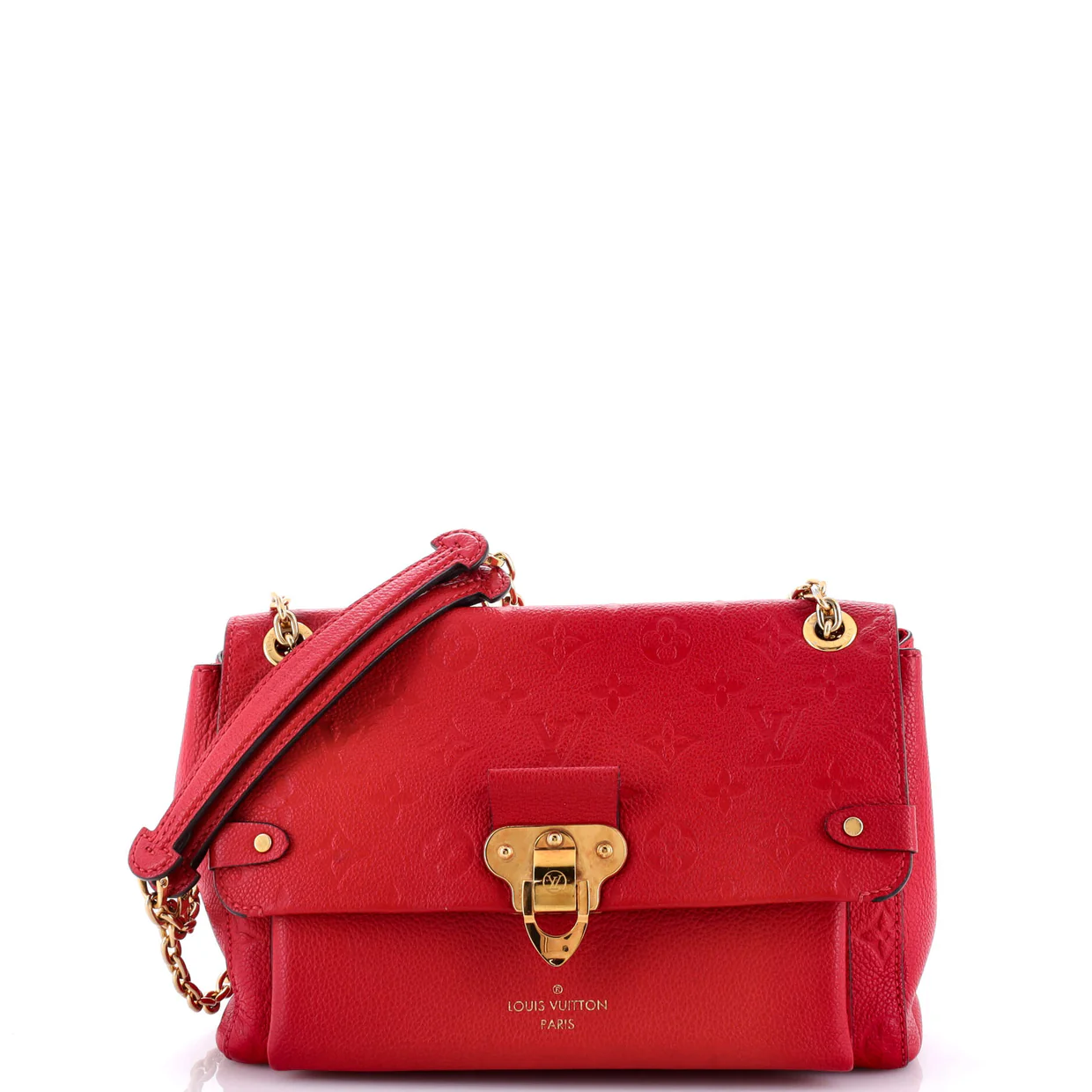 Vavin Handbag Monogram Empreinte Leather PM - Deep Luxury