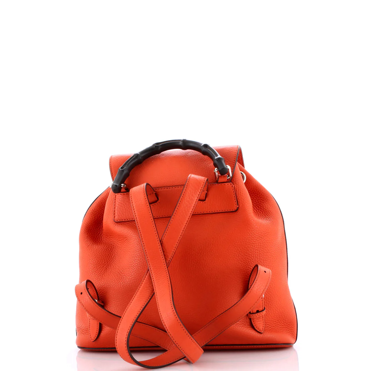 Bamboo Tassel Backpack Leather Medium - Deep Luxury