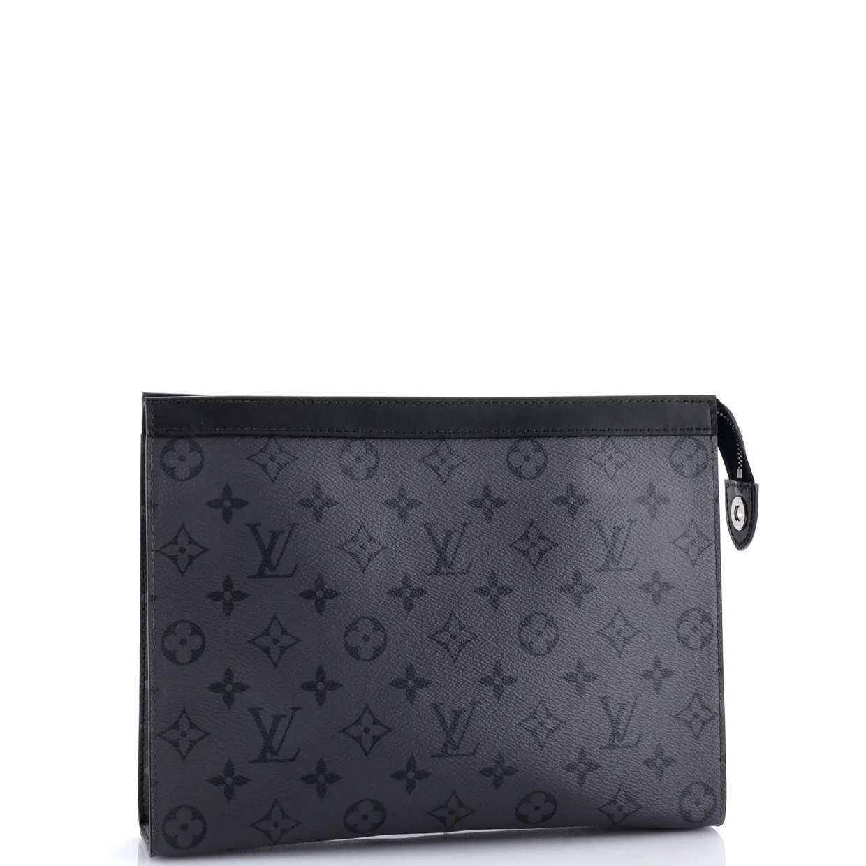 Pochette Voyage Reverse Monogram Eclipse Canvas MM - Deep Luxury