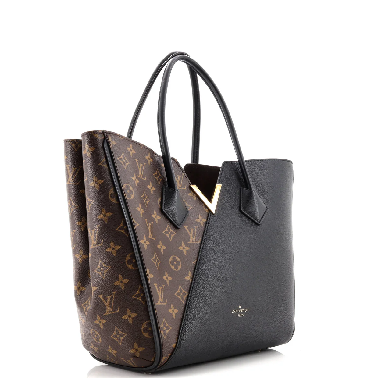 Kimono Handbag Monogram Canvas and Leather MM - Deep Luxury