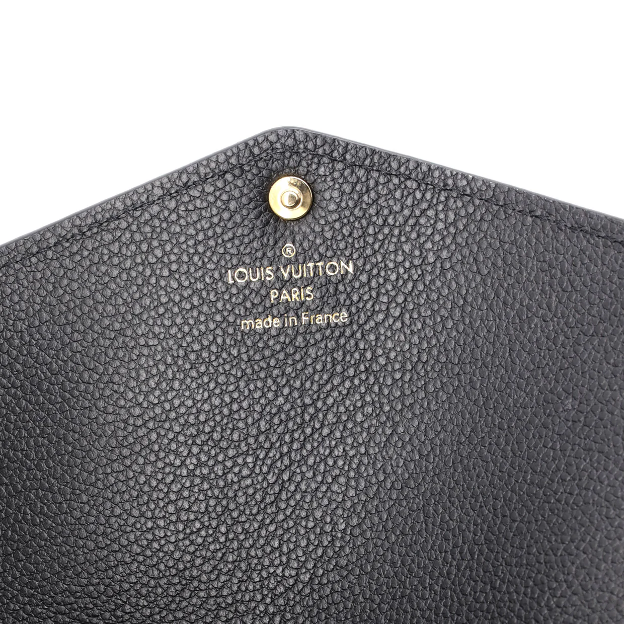 Sarah Wallet NM Monogram Empreinte Leather - Deep Luxury