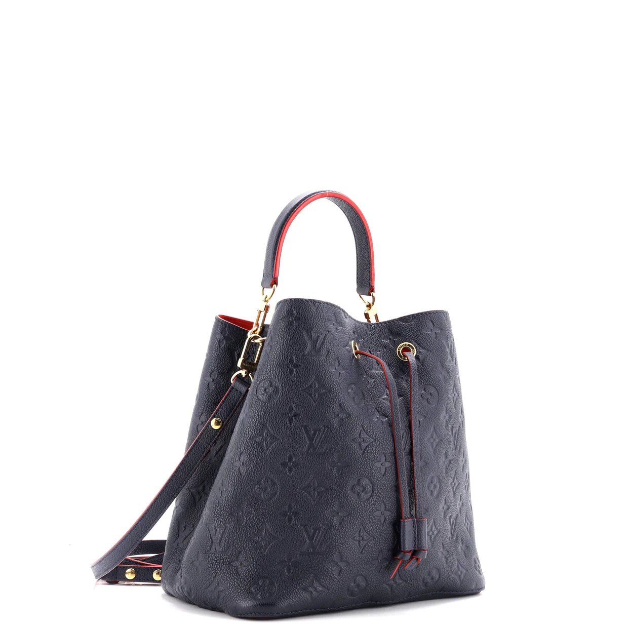 NeoNoe Handbag Monogram Empreinte Leather MM - Deep Luxury