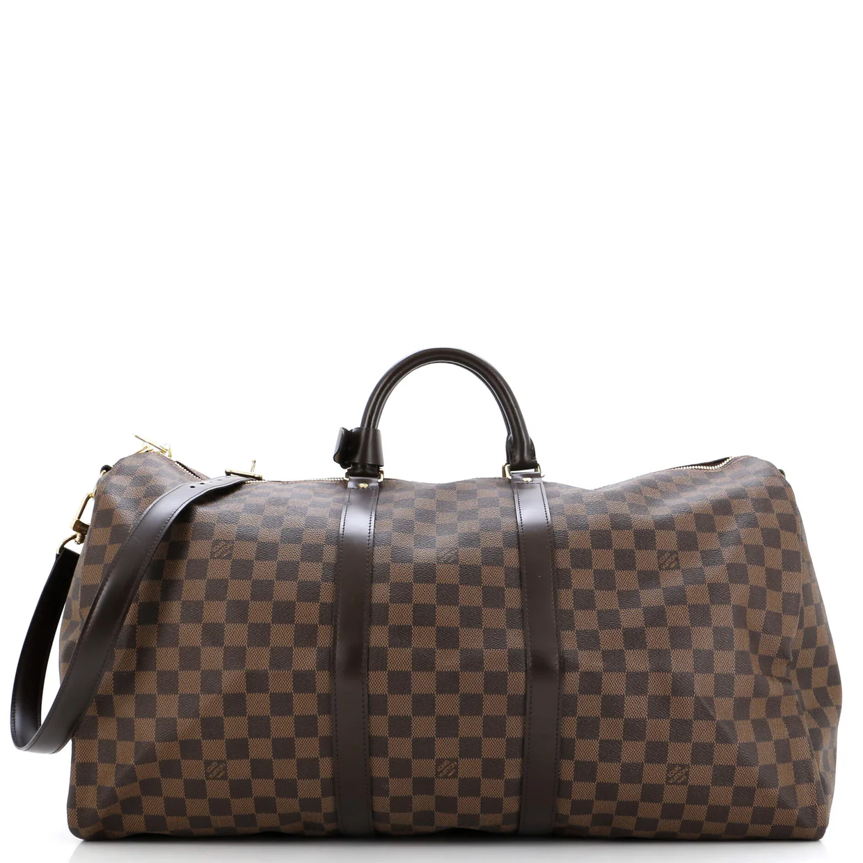 Keepall Bandouliere Bag Damier 55 - Deep Luxury