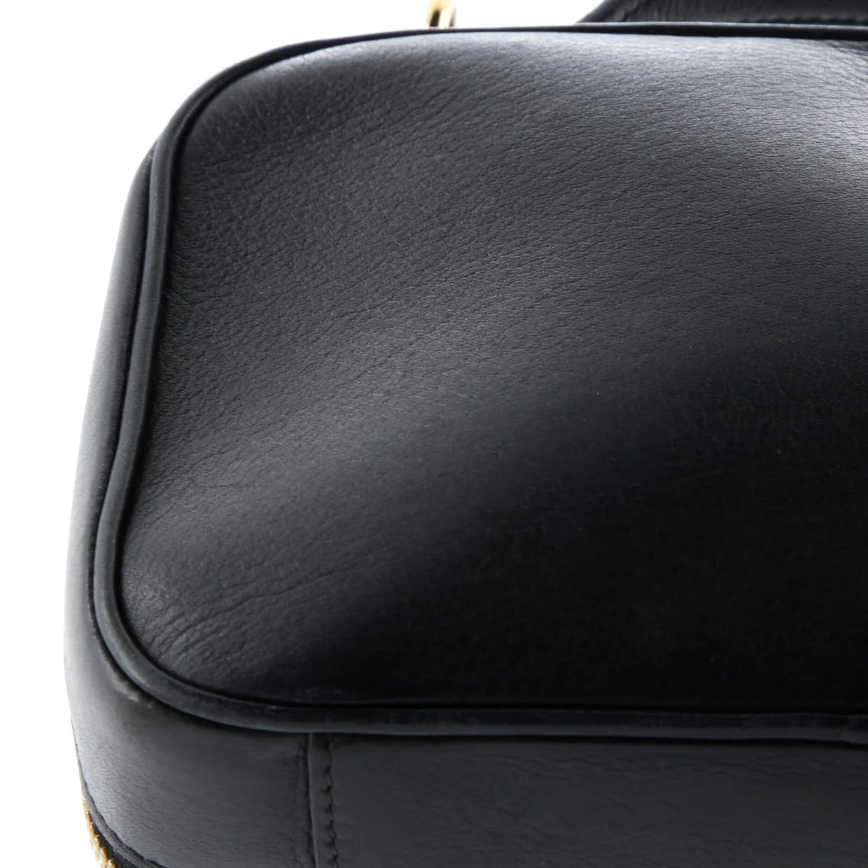 Utility Crossbody Bag Calfskin with Embossed Monogram Detail - Deep Luxury